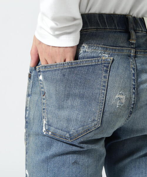 surt（サート）の「SURT/サート/ブロークンデニム（デニムパンツ・メンズ・ブルー・S/M/L/XS/XL）」の19枚目の写真