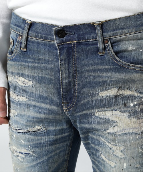surt（サート）の「SURT/サート/ブロークンデニム（デニムパンツ・メンズ・ブルー・S/M/L/XS/XL）」の6枚目の写真