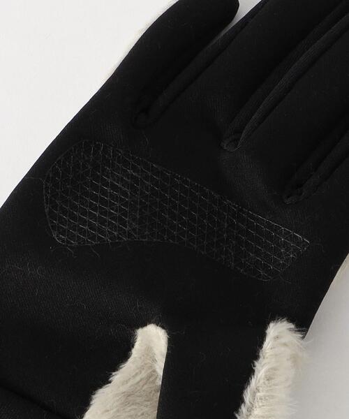 THE NORTH FACE（ザノースフェイス）の「【WEB限定】＜THE NORTH FACE＞バーサロフト イーチップ グローブ 手袋 -タッチパネル対応-（手袋・レディース・オリーブ/ブラック/オフホワイト・S）」の4枚目の写真