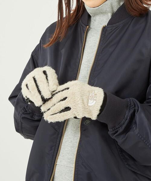 THE NORTH FACE（ザノースフェイス）の「【WEB限定】＜THE NORTH FACE＞バーサロフト イーチップ グローブ 手袋 -タッチパネル対応-（手袋・レディース・オリーブ/ブラック/オフホワイト・S）」の16枚目の写真