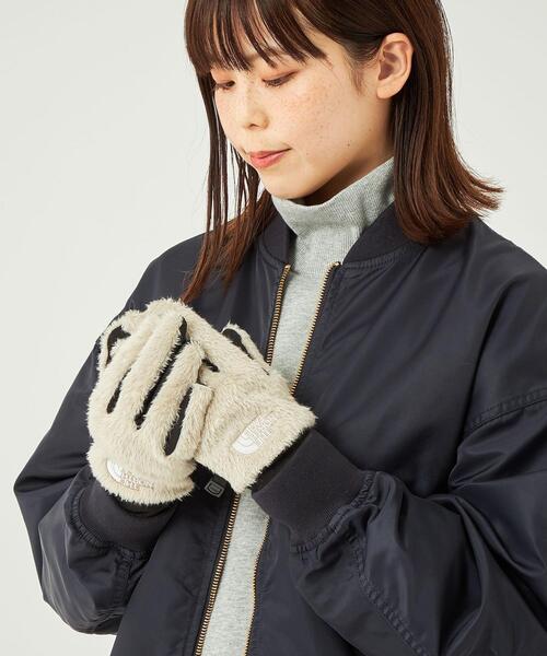 THE NORTH FACE（ザノースフェイス）の「【WEB限定】＜THE NORTH FACE＞バーサロフト イーチップ グローブ 手袋 -タッチパネル対応-（手袋・レディース・オリーブ/ブラック/オフホワイト・S）」の17枚目の写真