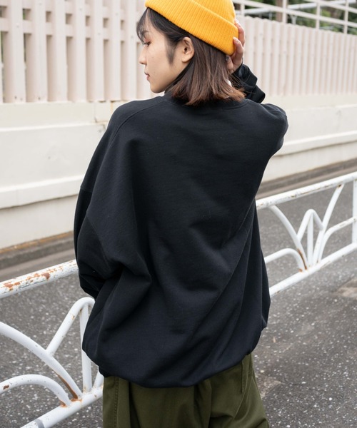 WEGO(ウィゴー)の「WEGO/【セットアップ対象商品】ヘビーウエイト BIGプルオーバー(スウェット・メンズ・グレー系その他/ブラック/ホワイト・MEDIUM/LARGE)」の10枚目の写真