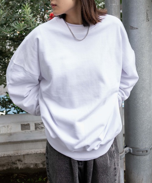 WEGO(ウィゴー)の「WEGO/【セットアップ対象商品】ヘビーウエイト BIGプルオーバー(スウェット・メンズ・グレー系その他/ブラック/ホワイト・MEDIUM/LARGE)」の20枚目の写真