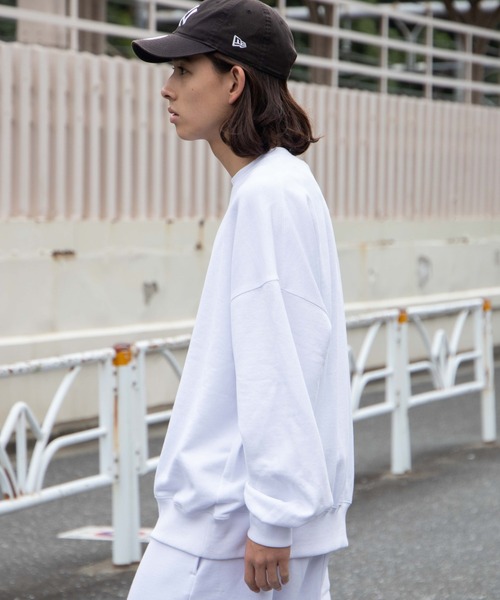 WEGO(ウィゴー)の「WEGO/【セットアップ対象商品】ヘビーウエイト BIGプルオーバー(スウェット・メンズ・グレー系その他/ブラック/ホワイト・MEDIUM/LARGE)」の16枚目の写真