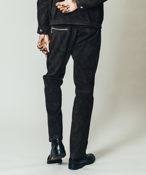 CRIMIE（クライミー）の「STRETCH SUEDE TRACK PANTS