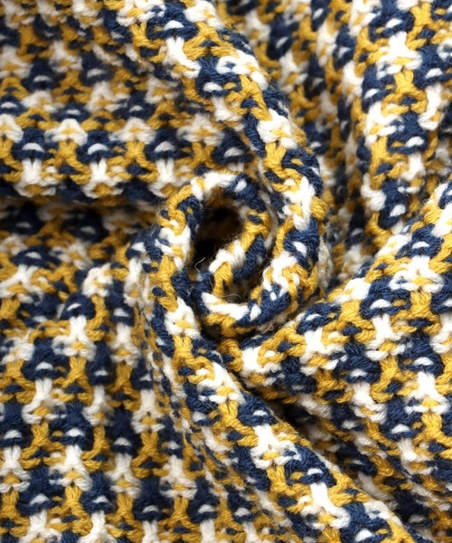 SITRY（シトリー）の「Balloon Sleeve Big silhouette Jacquard Knit Cardigan/バルーンスリーブ ビッグシルエット ジャガード ニット カーディガン/カーデ（カーディガン/ボレロ・メンズ・ブラック/ネイビー/グリーン・M/L/XL）」の10枚目の写真