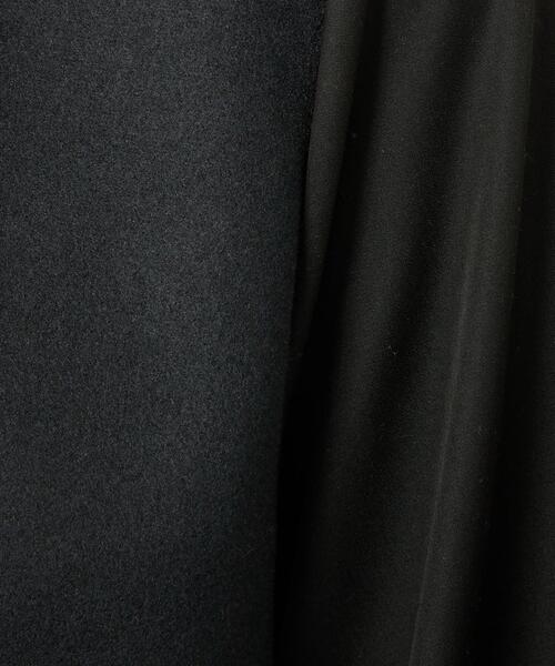 green label relaxing(グリーンレーベルリラクシング)の「TRメルトン ドッキング プルオーバー カットソー(Tシャツ/カットソー・レディース・ベージュ/ブラック/ダークグレー・FREE)」の12枚目の写真
