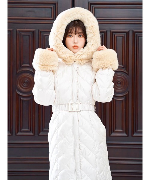 レディロングダウンジャケット（ダウンジャケット/コート）｜Darich