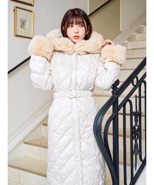 レディロングダウンジャケット（ダウンジャケット/コート）｜Darich