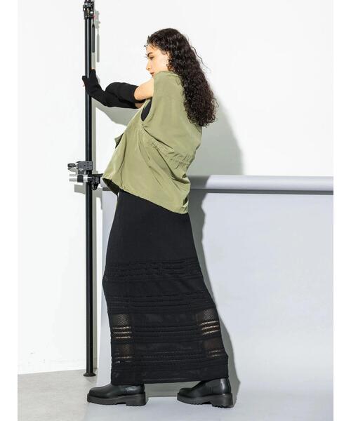 koe(コエ)の「スクエアトゥサイドゴアブーツ(ブーツ・レディース・ブラック・M/L/S)」の7枚目の写真