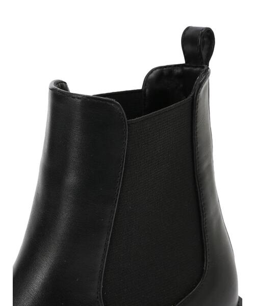 koe(コエ)の「スクエアトゥサイドゴアブーツ(ブーツ・レディース・ブラック・M/L/S)」の15枚目の写真