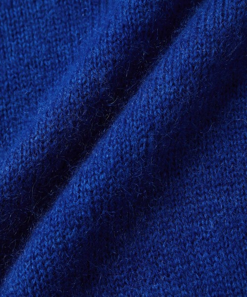 BATONER（バトナー）の「【BATONER】men PURE MOHAIR CREW NECK（ニット/セーター・レディース・ブルー・1）」の4枚目の写真