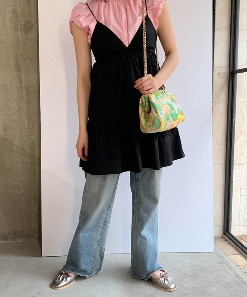 Casselini（キャセリーニ）の「Casselini(キャセリーニ)チェーンショルダーバッグ（ショルダーバッグ・レディース・ホワイト/イエロー/ピンク/ブラック・FREE）」の20枚目の写真