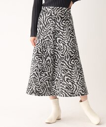OPAQUE.CLIP | ジャカードフレアスカート(スカート)