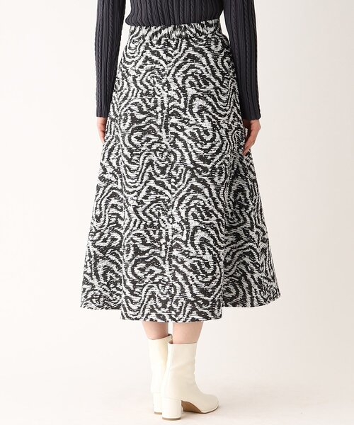 OPAQUE.CLIP(オペークドットクリップ)の「◆ジャカードフレアスカート(スカート・レディース・ブラック系/ベージュ系・38/40)」の19枚目の写真