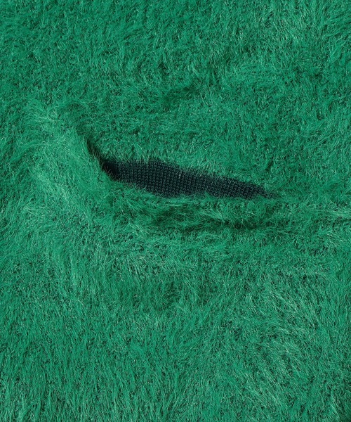 UGG(アグ)の「UGG@mos シャギーニットカーディガン / アグ シャギーニットカーディガン(カーディガン/ボレロ・レディース・グリーン/アイボリー/ブラウン・M/L)」の19枚目の写真