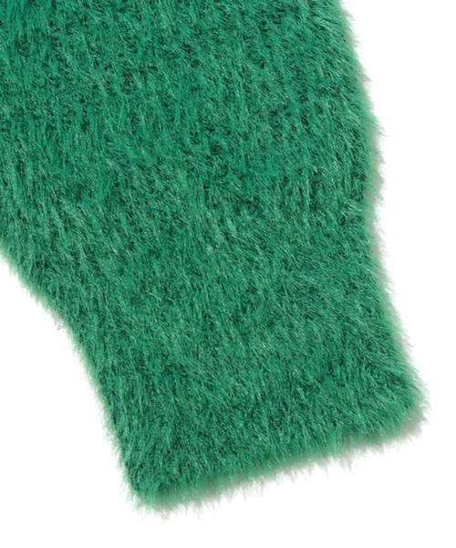 UGG(アグ)の「UGG@mos シャギーニットカーディガン / アグ シャギーニットカーディガン(カーディガン/ボレロ・レディース・グリーン/アイボリー/ブラウン・M/L)」の21枚目の写真