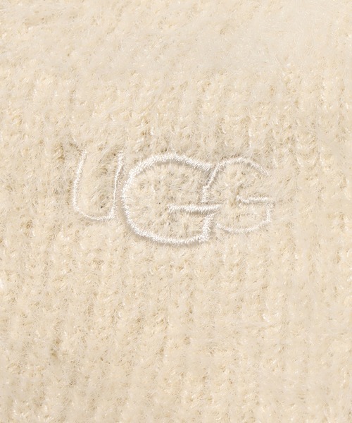 UGG(アグ)の「UGG@mos シャギーニットカーディガン / アグ シャギーニットカーディガン(カーディガン/ボレロ・レディース・グリーン/アイボリー/ブラウン・M/L)」の17枚目の写真