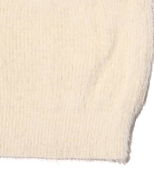 UGG(アグ)の「UGG@mos シャギーニットカーディガン / アグ シャギーニットカーディガン(カーディガン/ボレロ・レディース・グリーン/アイボリー/ブラウン・M/L)」の20枚目の写真