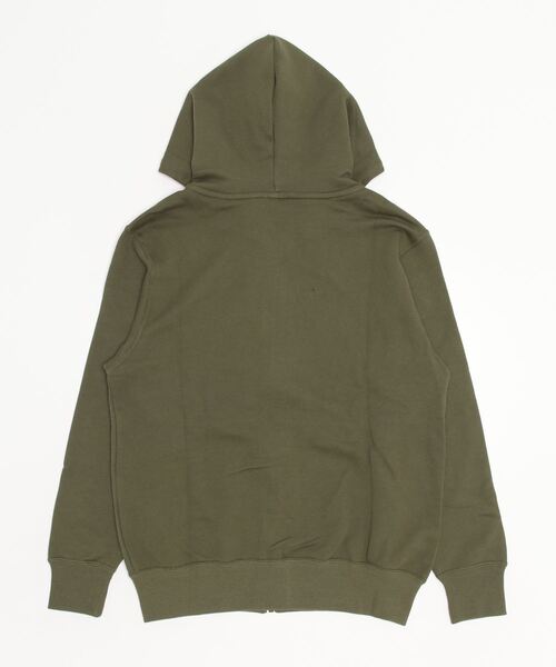 Champion(チャンピオン)の「【Champion/チャンピオン】メンズ ベーシック ジップフーデッドスウェットシャツ(パーカー・メンズ・アーミー・LARGE/MEDIUM/X-LARGE/SMALL)」の4枚目の写真