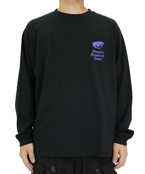 MANASTASH（マナスタッシュ）の「MANASTASH/マナスタッシュ/CiTee MYRIAD（Tシャツ/カットソー・メンズ・パープル/ホワイト/ブラック・MEDIUM/LARGE/X-LARGE/XX-LARGE）」の20枚目の写真