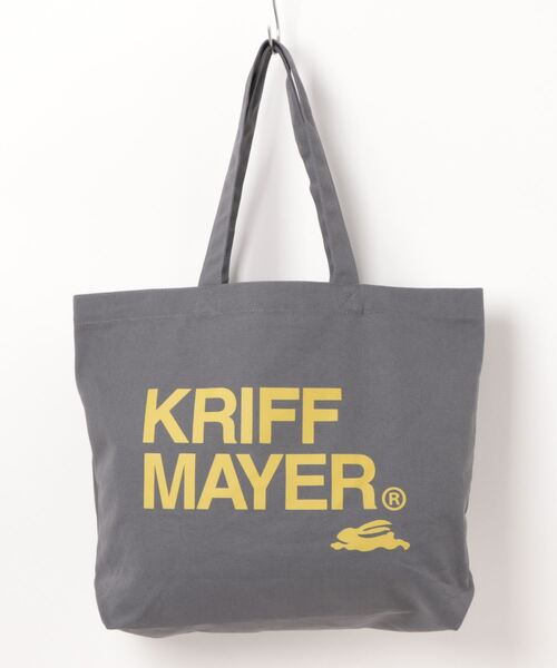 KRIFF MAYER Kid's Collection(クリフメイヤーキッズコレクション)の「クリフトートバッグ(トートバッグ・キッズ・オフホワイト/ブルー/その他12/オリーブ/チャコール/バーガンディー/オレンジ/グリーン/ダークグレー/ネイビー/ブラウン・FREE)」の3枚目の写真