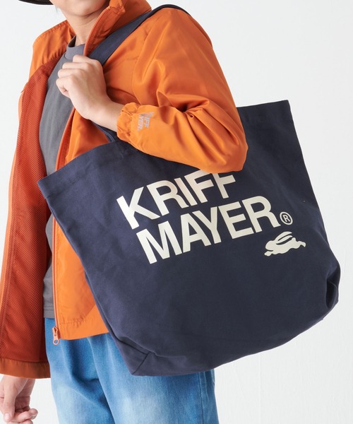 KRIFF MAYER Kid's Collection(クリフメイヤーキッズコレクション)の「クリフトートバッグ(トートバッグ・キッズ・オフホワイト/ブルー/その他12/オリーブ/チャコール/バーガンディー/オレンジ/グリーン/ダークグレー/ネイビー/ブラウン・FREE)」の8枚目の写真