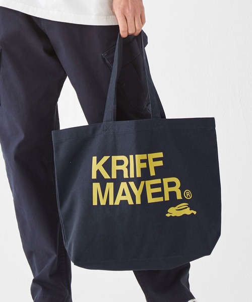 KRIFF MAYER Kid's Collection(クリフメイヤーキッズコレクション)の「クリフトートバッグ(トートバッグ・キッズ・オフホワイト/ブルー/その他12/オリーブ/チャコール/バーガンディー/オレンジ/グリーン/ダークグレー/ネイビー/ブラウン・FREE)」の4枚目の写真