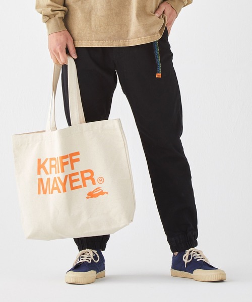 KRIFF MAYER Kid's Collection(クリフメイヤーキッズコレクション)の「クリフトートバッグ(トートバッグ・キッズ・オフホワイト/ブルー/その他12/オリーブ/チャコール/バーガンディー/オレンジ/グリーン/ダークグレー/ネイビー/ブラウン・FREE)」の22枚目の写真