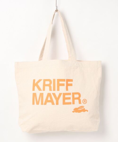 KRIFF MAYER Kid's Collection(クリフメイヤーキッズコレクション)の「クリフトートバッグ(トートバッグ・キッズ・オフホワイト/ブルー/その他12/オリーブ/チャコール/バーガンディー/オレンジ/グリーン/ダークグレー/ネイビー/ブラウン・FREE)」の19枚目の写真