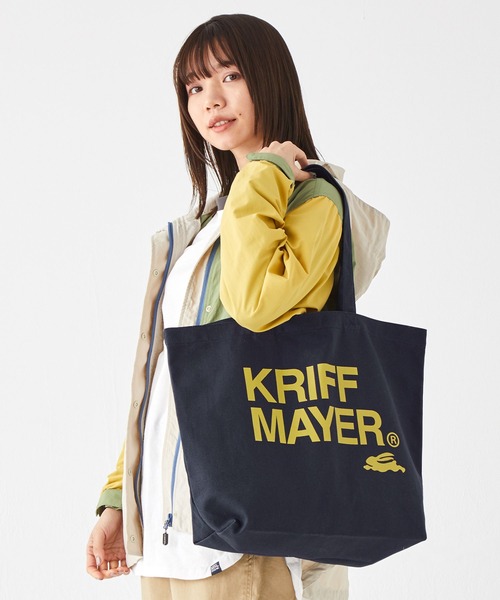 KRIFF MAYER Kid's Collection(クリフメイヤーキッズコレクション)の「クリフトートバッグ(トートバッグ・キッズ・オフホワイト/ブルー/その他12/オリーブ/チャコール/バーガンディー/オレンジ/グリーン/ダークグレー/ネイビー/ブラウン・FREE)」の20枚目の写真