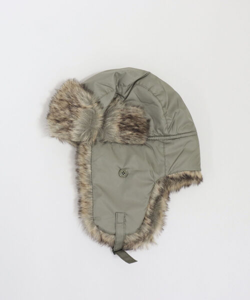 ROTHCO（ロスコ）の「【ROTHCO/ロスコ】フライトキャップ（キャップ・レディース・ブラック/オリーブ・FREE）」の4枚目の写真