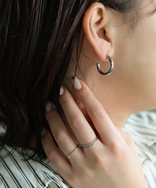 select MOCA(セレクトモカ)の「パールピアス(ピアス(両耳用)・レディース・シルバー/ゴールド・FREE)」の8枚目の写真