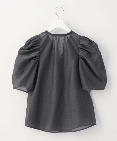 ＜EMMELREFINES＞EMカールマイヤーパフスリーブブラウス