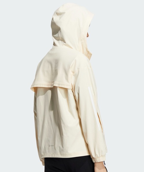 adidas（アディダス）の「ルーズフィット デニムルッククロス ジャケット / アディダス adidas（マウンテンパーカー・レディース・ブルー/ブラック/ホワイト・SMALL/MEDIUM/LARGE/X-LARGE/XX-LARGE）」の13枚目の写真