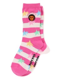 A BATHING APE（アベイシングエイプ）の「HOOP BABY MILO STA SOCKS K