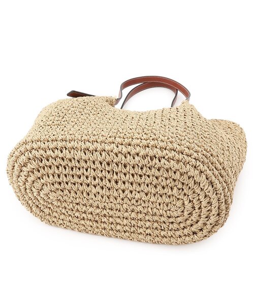 UNTITLED（アンタイトル）の「◆ペーパーメッシュトートバッグ（トートバッグ・レディース・ブラウン系/ライトグレー/ベージュ系その他2/ベージュ系その他7・99）」の8枚目の写真