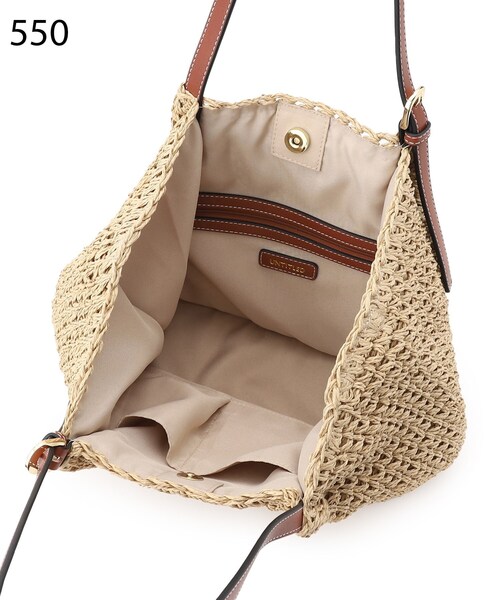 UNTITLED（アンタイトル）の「◆ペーパーメッシュトートバッグ（トートバッグ・レディース・ブラウン系/ライトグレー/ベージュ系その他2/ベージュ系その他7・99）」の12枚目の写真