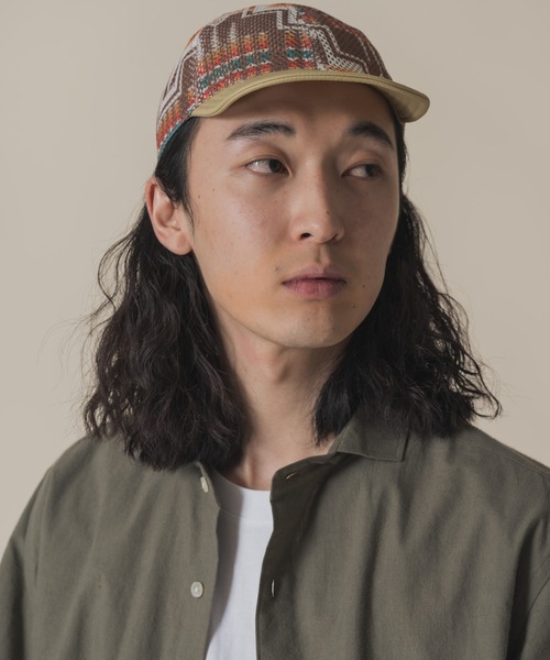 PENDLETON(ペンドルトン)の「【 PENDLETON / ペンドルトン 】 メッシュプリント リバーシブル キャップ MESH PT R/V CAP(キャップ・レディース・ベージュ/オフホワイト/ターコイズブルー・FREE)」の14枚目の写真