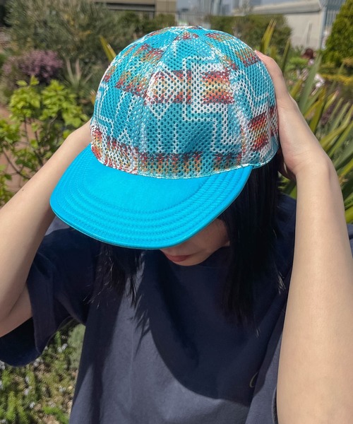PENDLETON(ペンドルトン)の「【 PENDLETON / ペンドルトン 】 メッシュプリント リバーシブル キャップ MESH PT R/V CAP(キャップ・レディース・ベージュ/オフホワイト/ターコイズブルー・FREE)」の22枚目の写真
