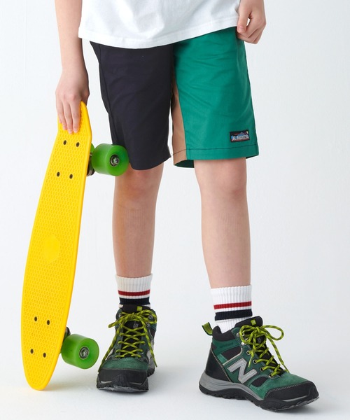 KRIFF MAYER Kid's Collection（クリフメイヤーキッズコレクション）の「クライミングショーツ（その他パンツ・キッズ・ターコイズブルー/ベージュ/ネイビー/カモフラージュ/その他5/レンガ/カラフル/エメラルド・130/140/150/160/170/120）」の8枚目の写真