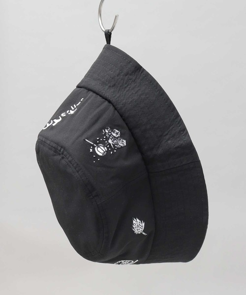 サ道 撥水加工 3Mシンサレート 中綿入り バケットハット型 刺繍 サウナ