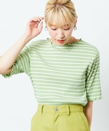 FREAK'S STORE | ▽【限定展開】メローボーダー半袖Tシャツ(Tシャツ/カットソー)