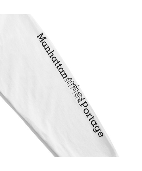 Manhattan Portage（マンハッタンポーテージ）の「Long Sleeve Print T-Shirt（Tシャツ/カットソー・メンズ・ホワイト/ラベンダー/チャコールグレー/ブルー・LARGE/MEDIUM）」の8枚目の写真