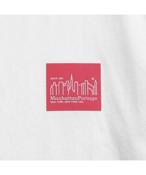 Manhattan Portage（マンハッタンポーテージ）の「Long Sleeve Print T-Shirt（Tシャツ/カットソー・メンズ・ホワイト/ラベンダー/チャコールグレー/ブルー・LARGE/MEDIUM）」の10枚目の写真