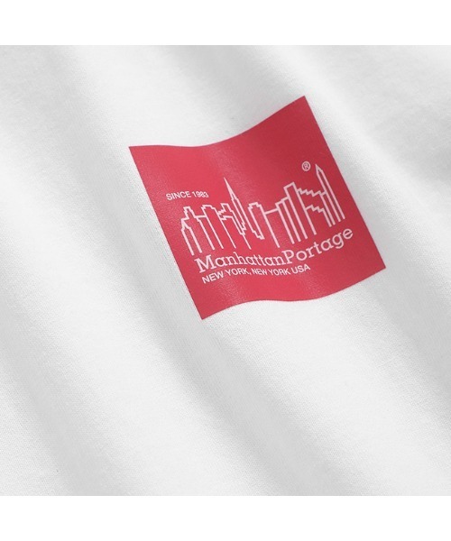 Manhattan Portage（マンハッタンポーテージ）の「Long Sleeve Print T-Shirt（Tシャツ/カットソー・メンズ・ホワイト/ラベンダー/チャコールグレー/ブルー・LARGE/MEDIUM）」の11枚目の写真
