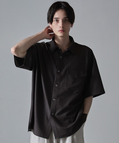 クレイル 半袖 シャツ M CLEL 「CLEL」 半袖シャツ M ブルー メンズ : ZOZOTOWN Yahoo!店