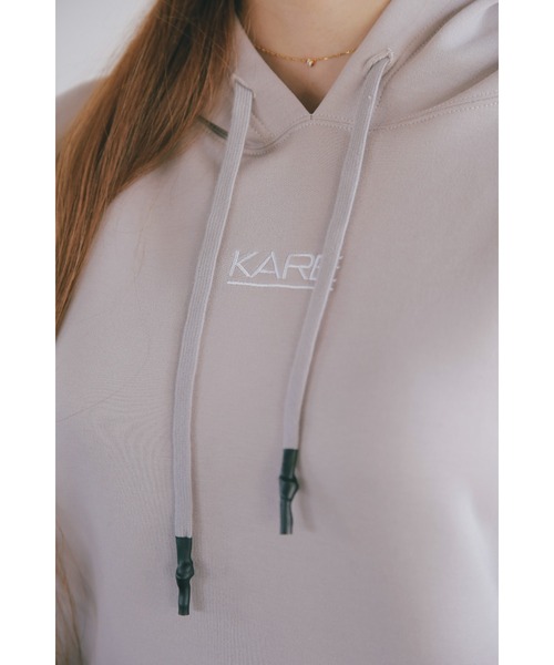 KARE(ケア)の「【KARE】ロゴフーディー(パーカー・レディース・グレー/ブラック・FREE)」の11枚目の写真