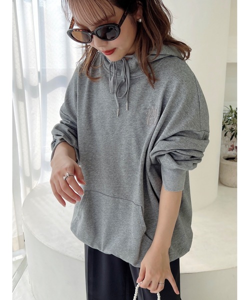 jumelle（ジュメロ）の「オーバーBIGフーディー（パーカー・レディース・ベージュ/グレー・FREE）」の14枚目の写真