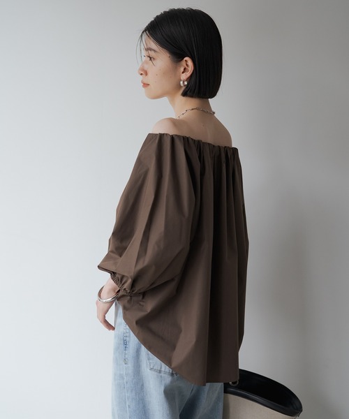「LOUNGEDRESS」 7分袖ブラウス FREE ブラック レディース Loungedress 「LOUNGEDRESS」 7分袖ブラウス FREE ブラック